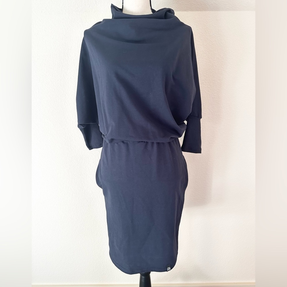 BEwear Prestige Robert Kotas S/M Athletic Dress With Pockets Navy Blue